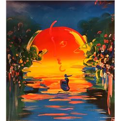 Peter Max"With out Boarders"Hand Signed