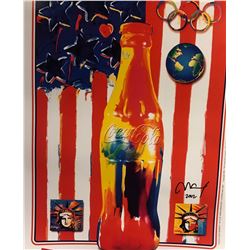 Peter Max"Cola Cola"Hand Signed