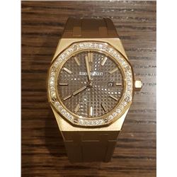 Audemar Piguet Womens 18k with Diamond Bezel