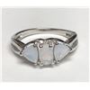 Image 1 : Dazzling Silver Opel Ring(cts)