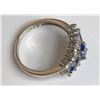 Image 2 : Beautiful Saphire Diamond Ring(cts)