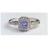 Image 1 : Ravishing Amethyst Diamond Ring(cts)