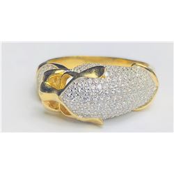 Elegant 18k Diamond Ring(cts)