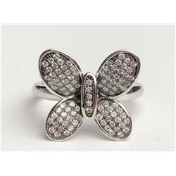 Stunning Butterfly Diamond Ring(cts)