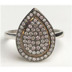 Ravishing Tear Drop Diamond Ring (cts)