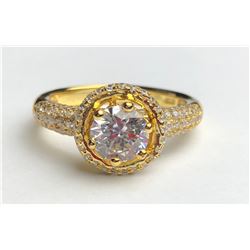 Ravishing 18k Diamond Ring(cts)