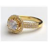 Image 2 : Ravishing 18k Diamond Ring(cts)