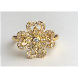 Stunning 18k Diamond Ring(cts)