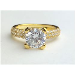 Classy 18k Diamond Ring(cts)