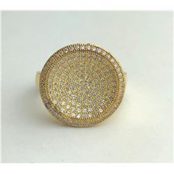 Stunning 18k Circle Diamond Ring(cts)