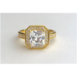 Abstract 18k Diamond Ring(cts)