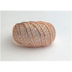 Classy Rose Gold Diamond Ring(cts)