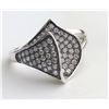 Image 1 : Classy Diamond Ring With Black Inlay(cts)