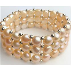 Marvelous Rose Pearl Bracelet(cts)