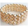 Image 1 : Marvelous Rose Pearl Bracelet(cts)
