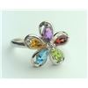 Image 2 : Classy Multi Color Diamond Ring(cts)