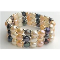 Marvelous Multi Pearl Bracelet