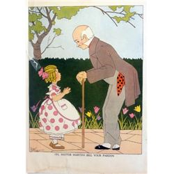 Vintage 1900's Lithograph