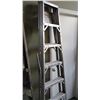 Image 3 : 2 ALUMINUM STEP LADDERS