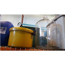 PRESSURE COOKER AND GLASS CARBOY