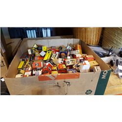 BOX OF RADIO TUBES