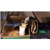 Image 2 : BOX OF NEW TOOL POUCHES AND ROLLING FOLDING CART