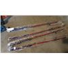 Image 1 : 4 FISHING RODS