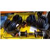 Image 1 : BOWFLEX ADJUSTABLE DUMBELL SET AS IS