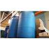 Image 1 : TWO 45 GALLON BLUE BARRELLS