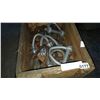 Image 2 : WOOD CRATE OF SHACKLES