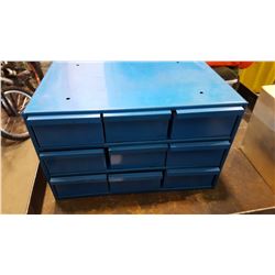 BLUE METAL ORGANIZER