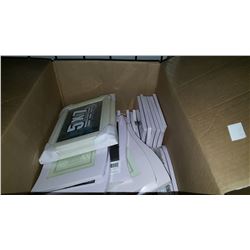 BOX OF NEW PICTURE FRAMES