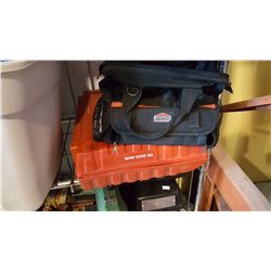 TOOLBOX WITH CONTENTS AND HILTI CASE WITH TOOLS