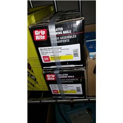 TWO BOXES OF COLLATED FRAMING NAILS
