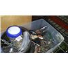 Image 2 : BOX AND TOTE OF TOOLS