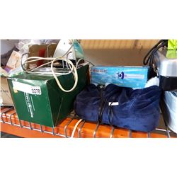 BUG VACCUM IRON FOOT MASSAGE HEATER AND SINK PARTS
