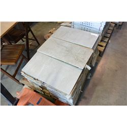 17 BOXES NEW 12 X 24 INCH MODERN GREY HAZED PORCELAIN FLOOR AND WALL TILES 24 SQFT BOX
