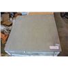 Image 2 : 15 BOXES OF NEW 24 X 24 INCH GREY PORCELAIN 3/8 INCH THICK FLOOR PAVER TILES, 2 PER BOX