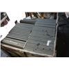Image 3 : 49 NEW 16 X 16 INCH DARK GREY 1 1/4 INCH THICK PAVER STONES
