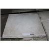 Image 2 : APPROX 100 NEW 16 X 16 INCH WHITE GRANITE PAVER STONES