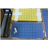 Image 2 : 14 BOXES NEW ASSORTED COBALT BLUE AND SUNSHINE YELLOW 12 X 24 INCH CERAMIC MOSAIC TILES, 24 SQFT BOX