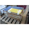 Image 3 : 14 BOXES NEW ASSORTED COBALT BLUE AND SUNSHINE YELLOW 12 X 24 INCH CERAMIC MOSAIC TILES, 24 SQFT BOX