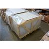 Image 1 : 19 BOXES, NEW SANTA MARGHERITA ITALIAN 24 X 24 INCH WHITE QUARTZ FLOOR AND WALL TILE, 304 SQFT