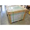 Image 1 : NEW SKID 105 BOXES MODERN LIGHT GREY GLASS MOSAIC BACKSPLASH, SHOWER AND WALL TILE, 8 INCH BY 12 INC