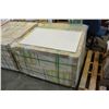 Image 1 : 40 BOXES NEW ITALIAN CERAMIC WHITE 12 INCH BY 24 INCH FLOOR TILES, 6PC/BOX