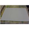 Image 2 : 40 BOXES NEW ITALIAN CERAMIC WHITE 12 INCH BY 24 INCH FLOOR TILES, 6PC/BOX