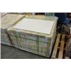 Image 1 : 40 BOXES NEW ITALIAN CERAMIC WHITE 12 INCH BY 24 INCH FLOOR TILES, 6PC/BOX