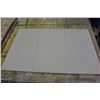 Image 2 : 40 BOXES NEW ITALIAN CERAMIC WHITE 12 INCH BY 24 INCH FLOOR TILES, 6PC/BOX