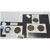 Image 1 : 1967 CANADIAN QUATER, AND BRITISH PENNIES AND COINS