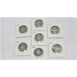 LOT OF HALF DOLLARS